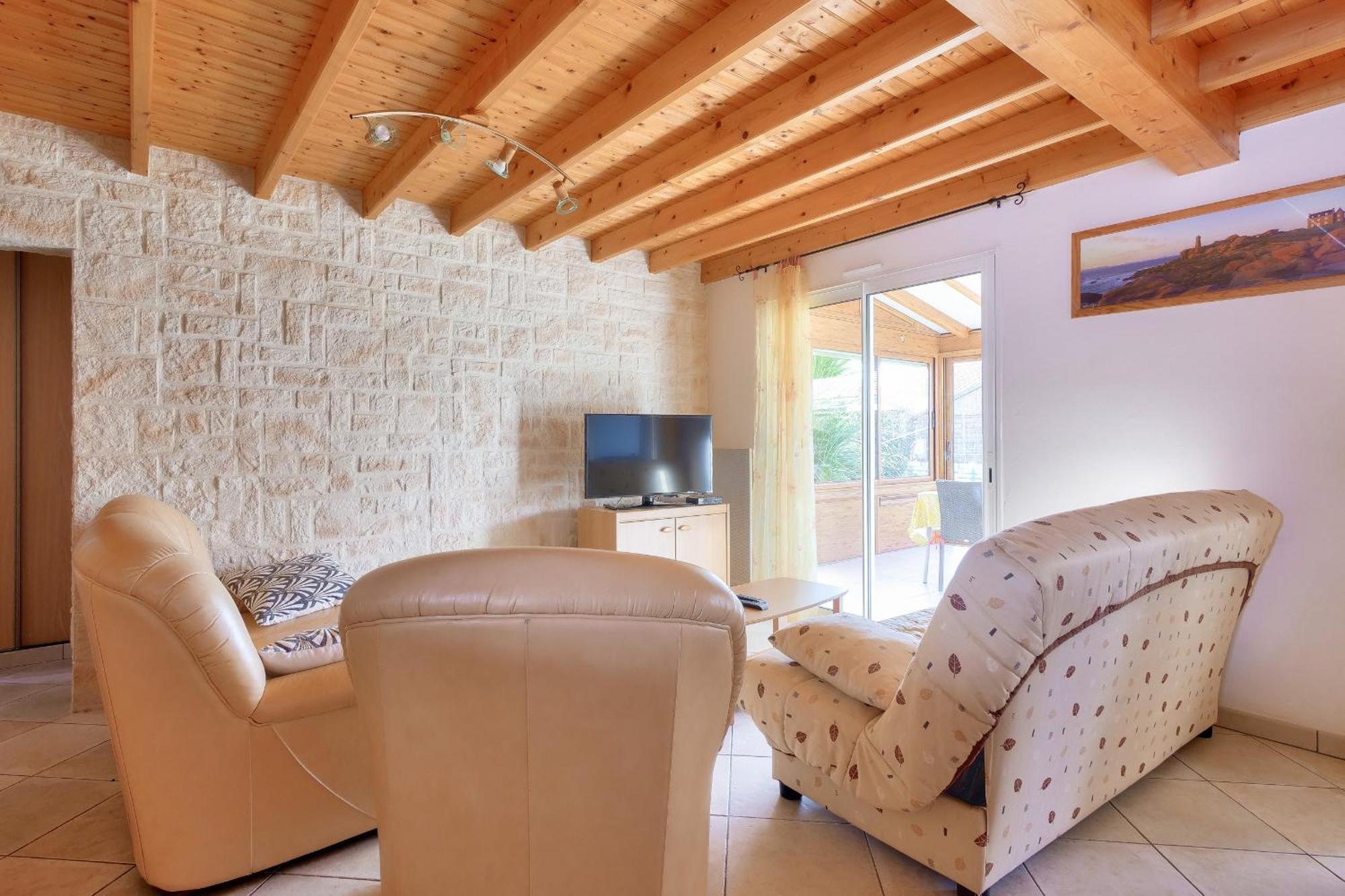 Maison Pour 8 - 5Min De La Plage - Jardin & Veranda Longeville-sur-Mer Εξωτερικό φωτογραφία