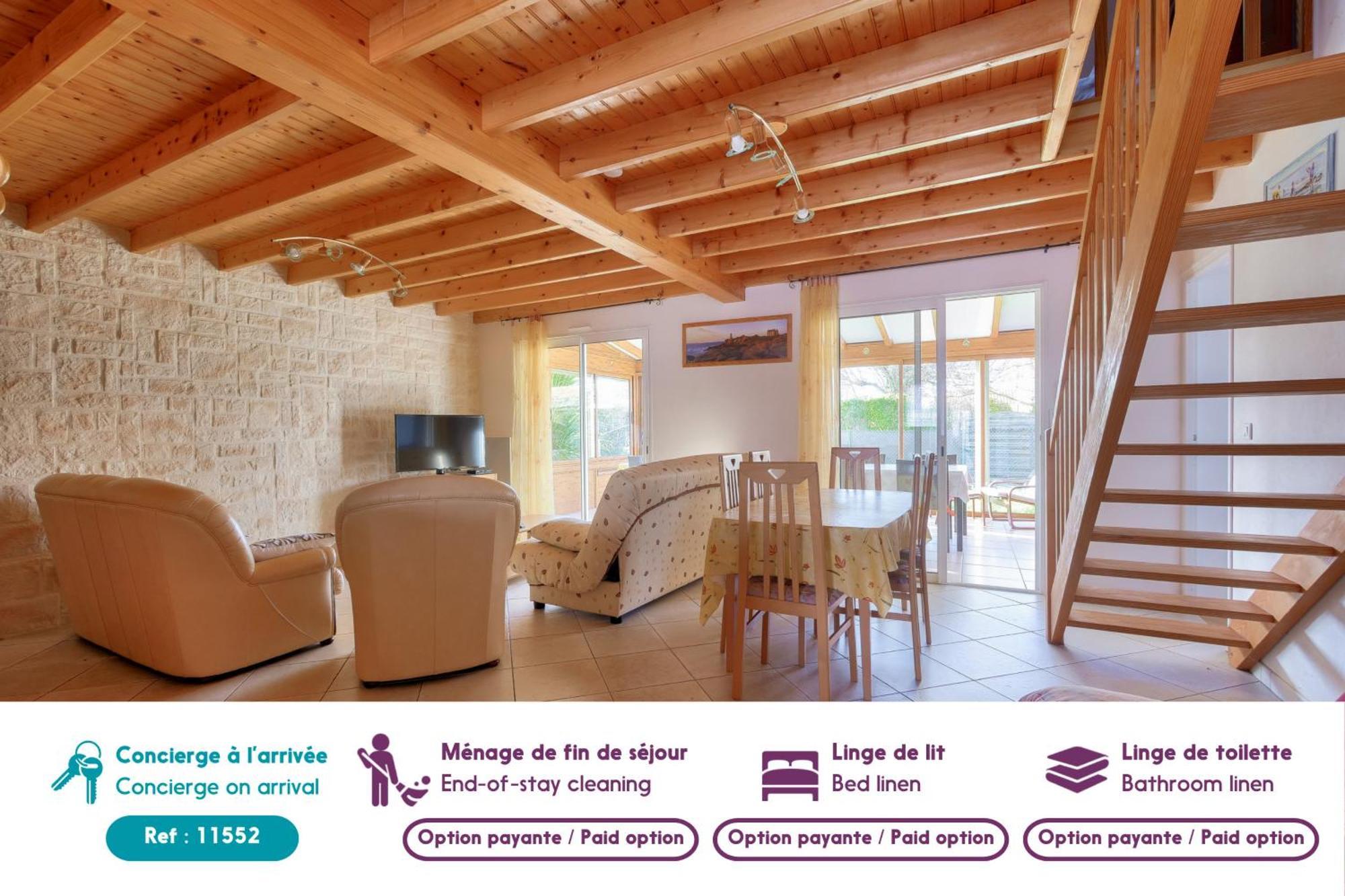 Maison Pour 8 - 5Min De La Plage - Jardin & Veranda Longeville-sur-Mer Εξωτερικό φωτογραφία