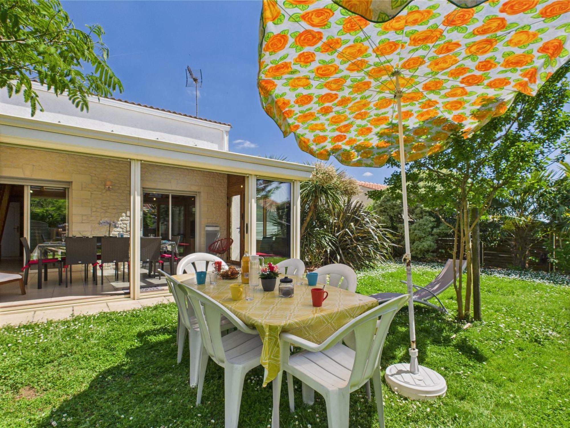 Maison Pour 8 - 5Min De La Plage - Jardin & Veranda Longeville-sur-Mer Εξωτερικό φωτογραφία